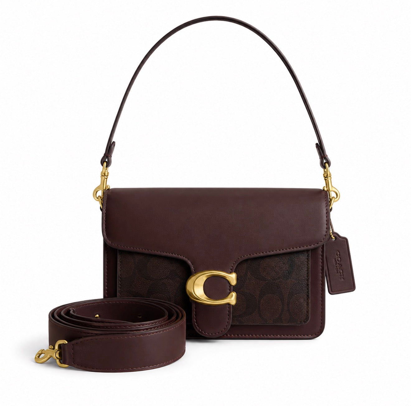 The classic brown shoulder bag (comes boxed)