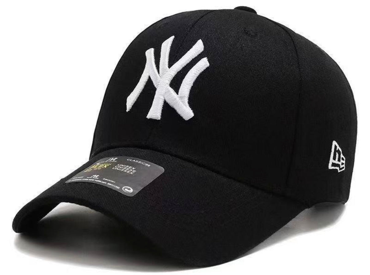 The classic black baseball cap
