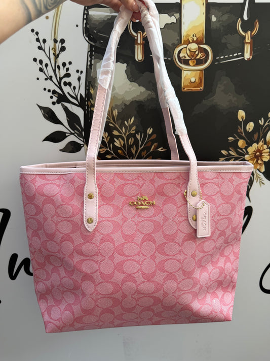 Luxury pink bag