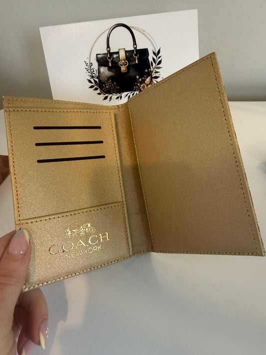 Leather passport holder