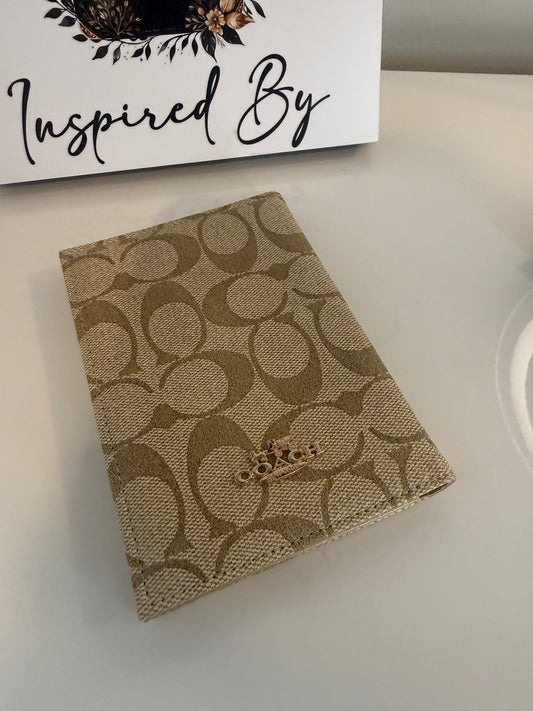 Leather passport holder