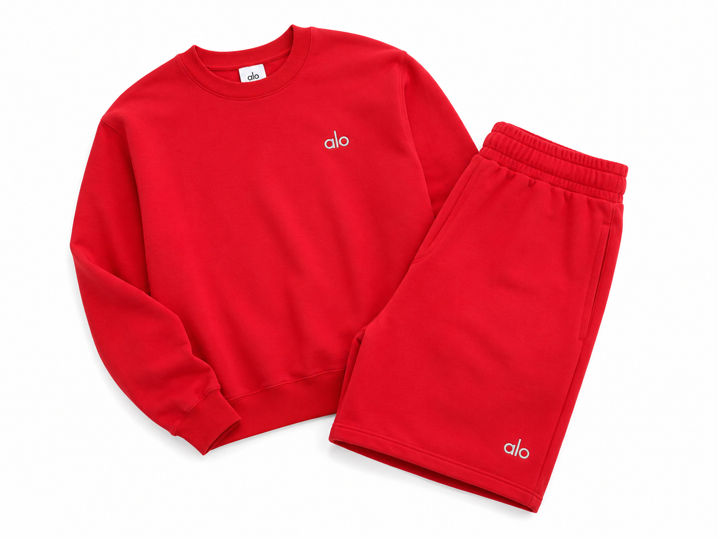 Crewneck and shorts set