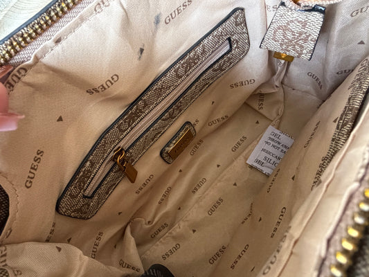 Brown monogrom bag